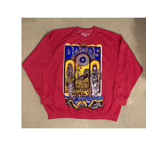 NWOT Urban Outfitters The Doors Blush Oversized Sweatshirt